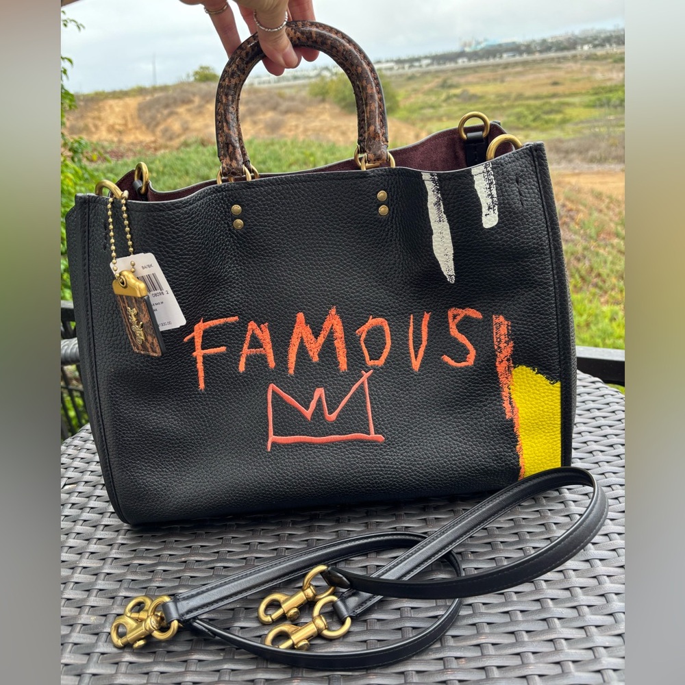COACH x Basquiat Rogue 39 Tote VEUC